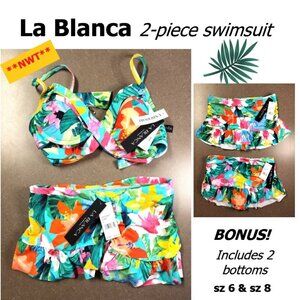 LA BLANCA 2-piece swimsuit